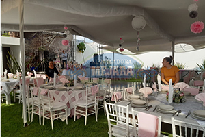 Montaje para fiestas