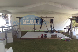 Montaje para fiestas